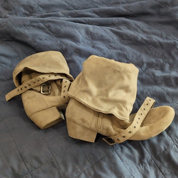 Women's Light Grey Sway'd Suede WCS Dance Boots Size EU 41/US 10 - Picture 5 of 6